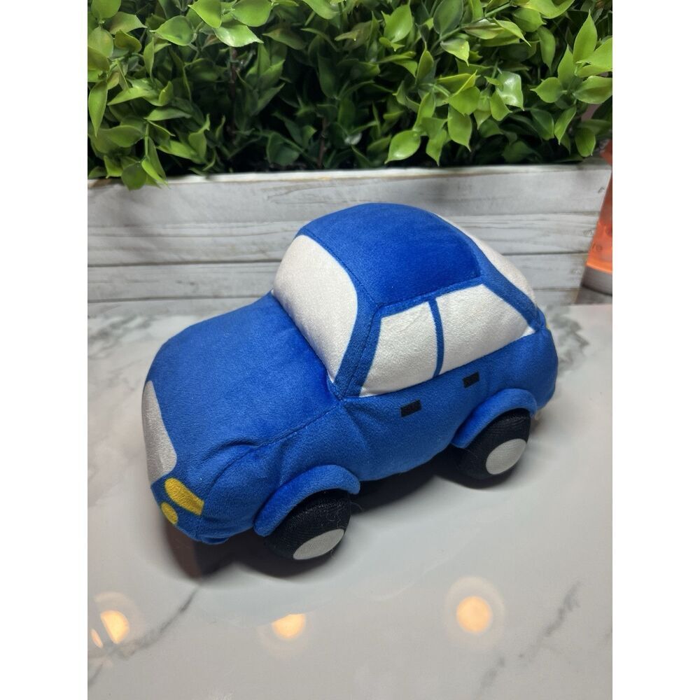 Blue Beetle Punch Bug Car Pillow Plush Mini Car Blue‎ - Pillowfort